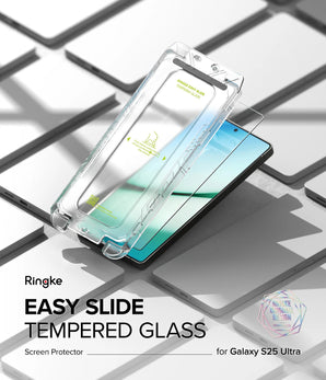 Samsung Galaxy S25 Ultra | Ringke Easy Slide (pack de 2) (Vidrio Templado)