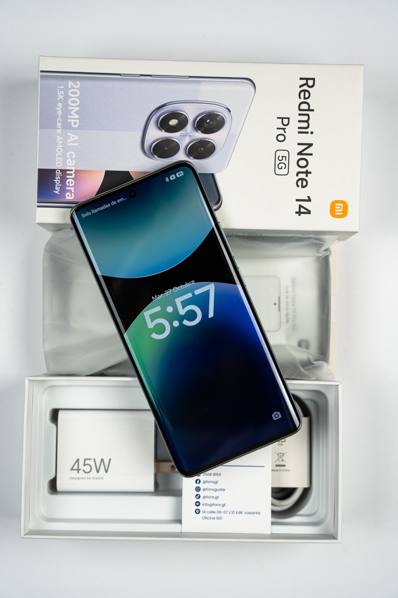 Fons+ Redmi Note 14 Pro 5G - 8GB RAM / 256GB (Verde) – FONS - Conecta ...