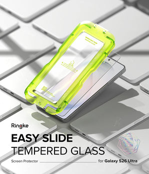 Samsung Galaxy S26 Ultra | Ringke Easy Slide (pack de 2) (Vidrio Templado)