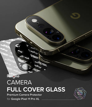 Google Pixel 11 Pro XL | Ringke Camera Full Cover (pack de 2) (Vidrio Templado)