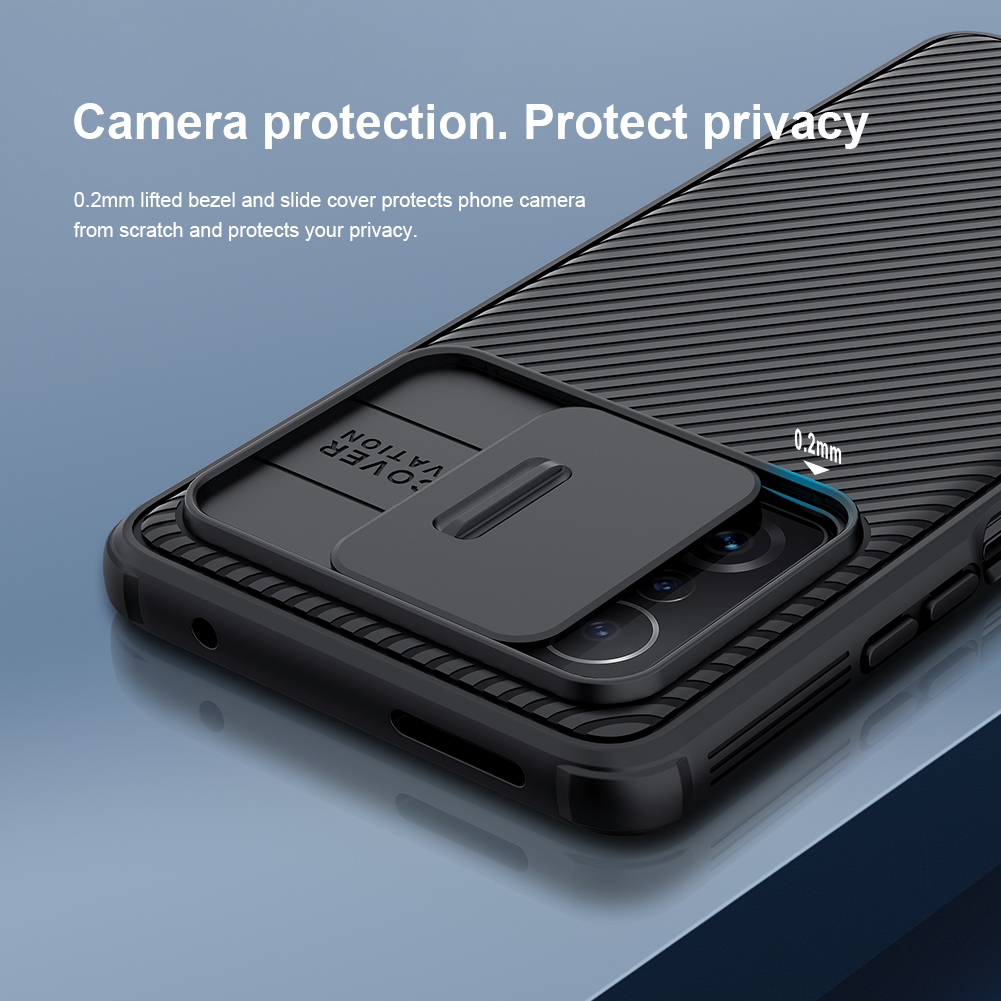 NILLKIN CamShield Pro Azul para Xiaomi 11T / 11T Pro