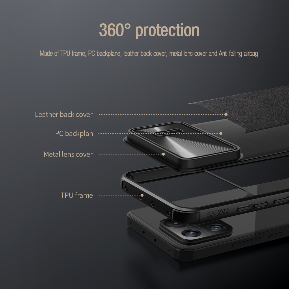 NILLKIN CamShield Leather Case S para Xiaomi 13