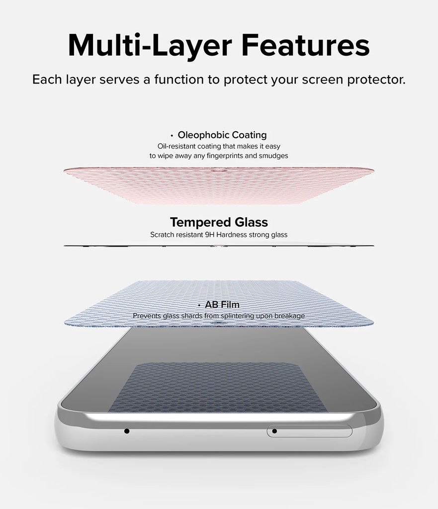 RINGKE Tempered Glass para Samsung Galaxy A54