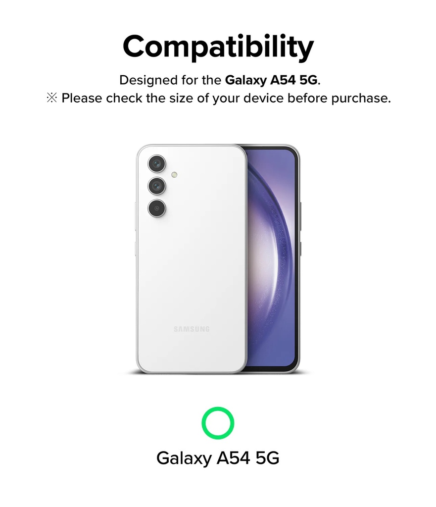 RINGKE Tempered Glass para Samsung Galaxy A54