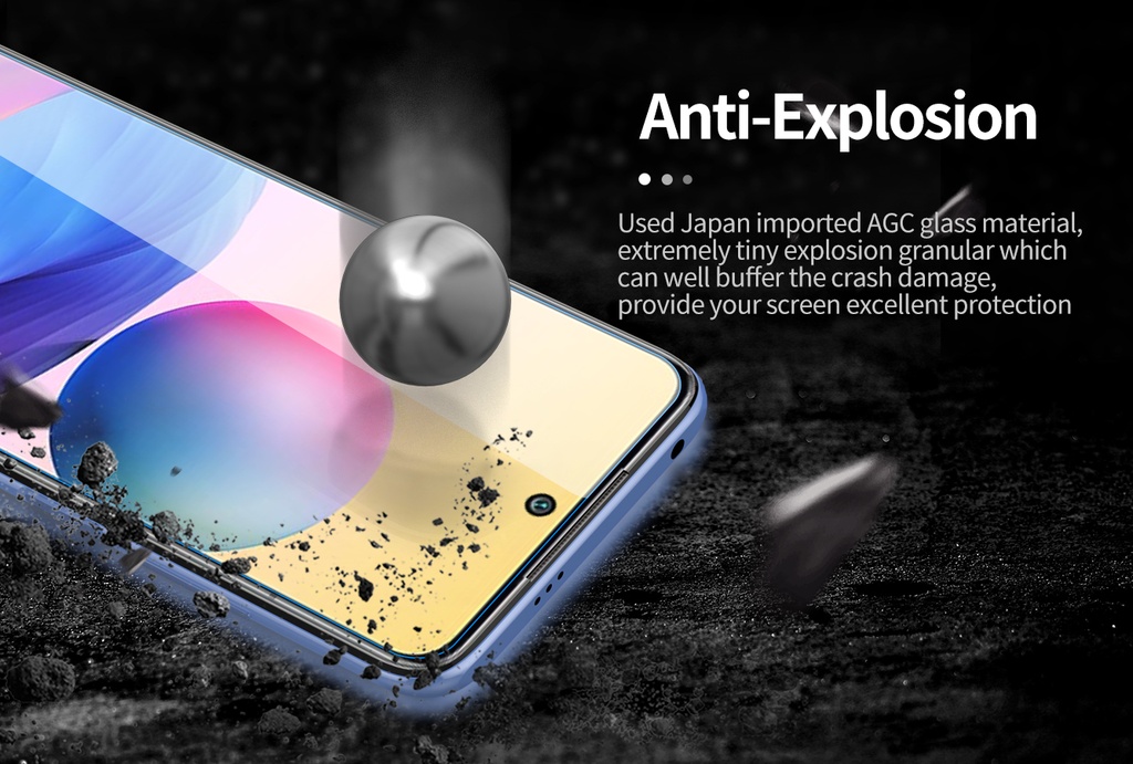 NILLKIN H+ Pro para Redmi Note 10 5G / POCO M3 Pro