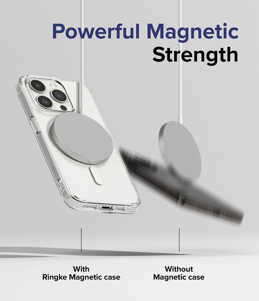 RINGKE Fusion Magnetic Clear para Apple iPhone 15 Pro
