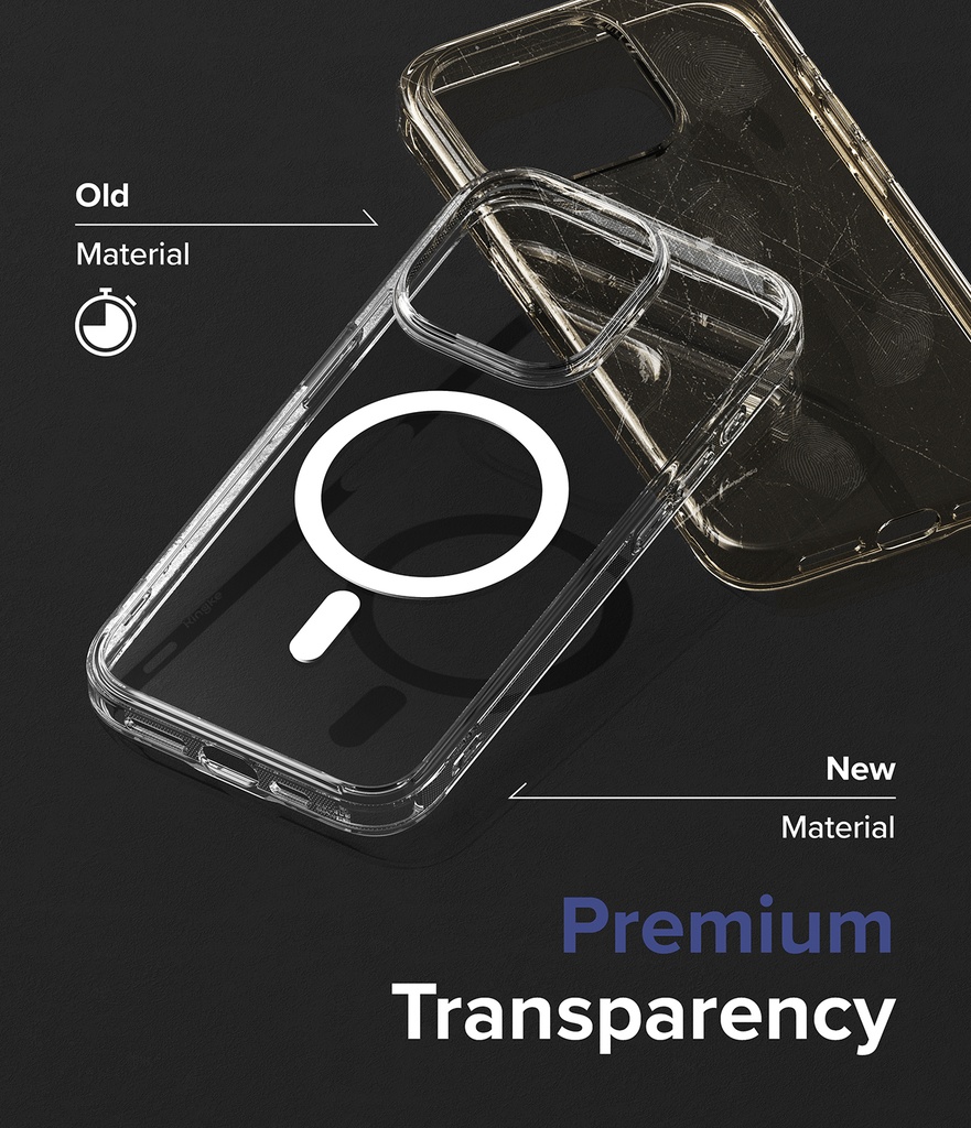 RINGKE Fusion Magnetic Clear para Apple iPhone 15 Pro Max