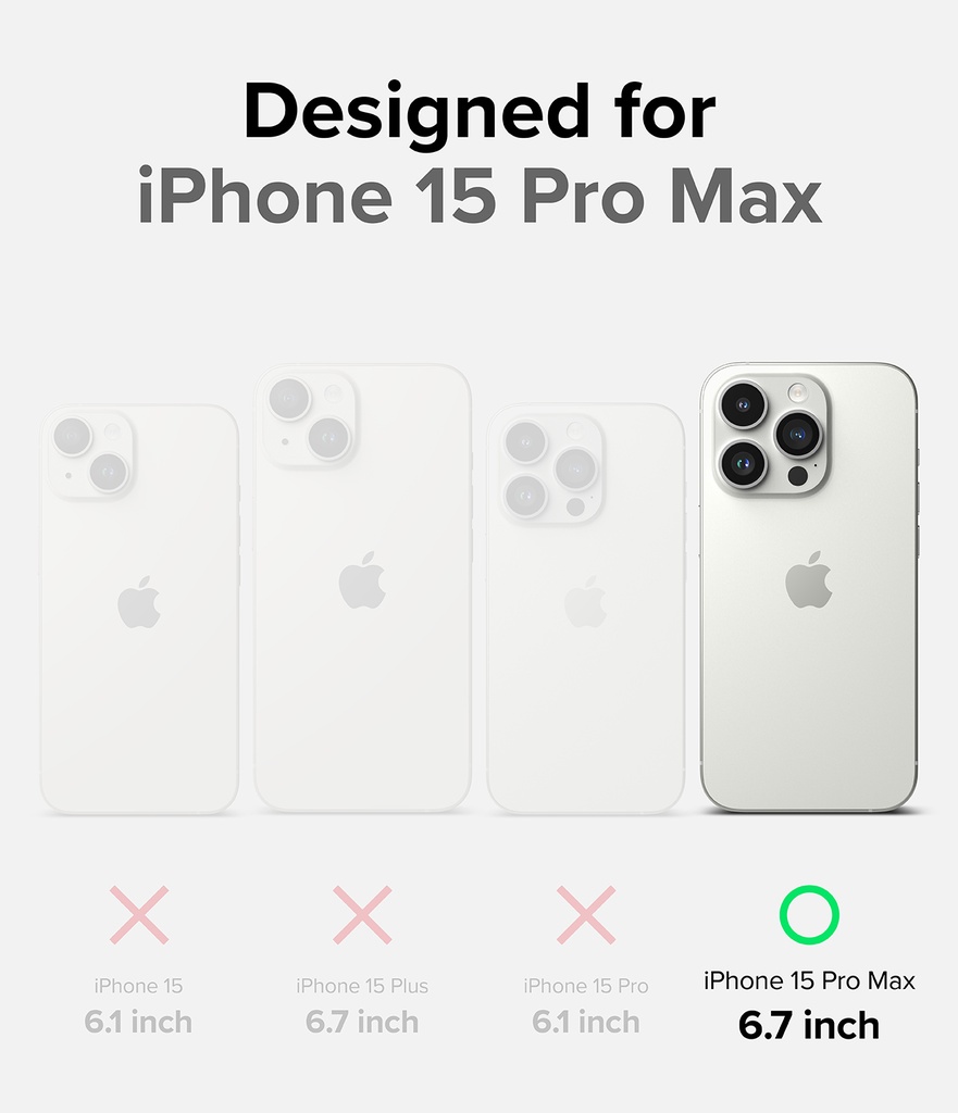 RINGKE Fusion X Camo para Apple iPhone 15 Pro Max