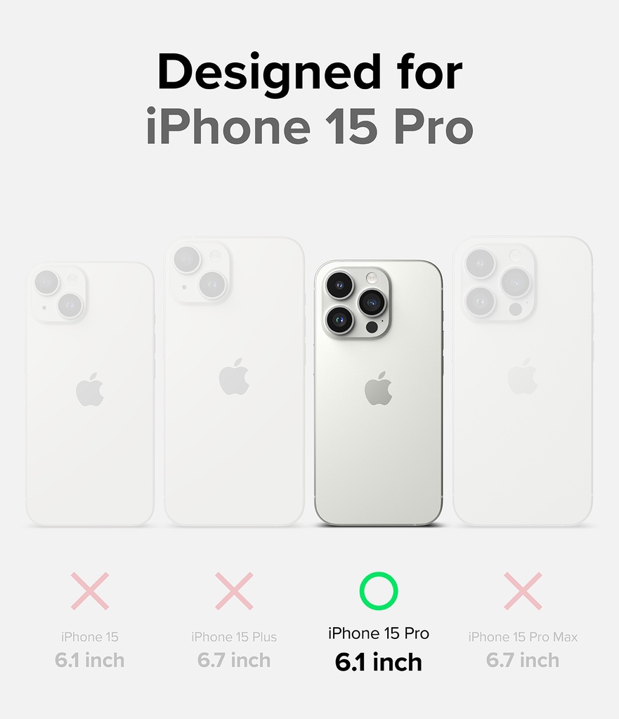 RINGKE Fusion X Camo para Apple iPhone 15 Pro