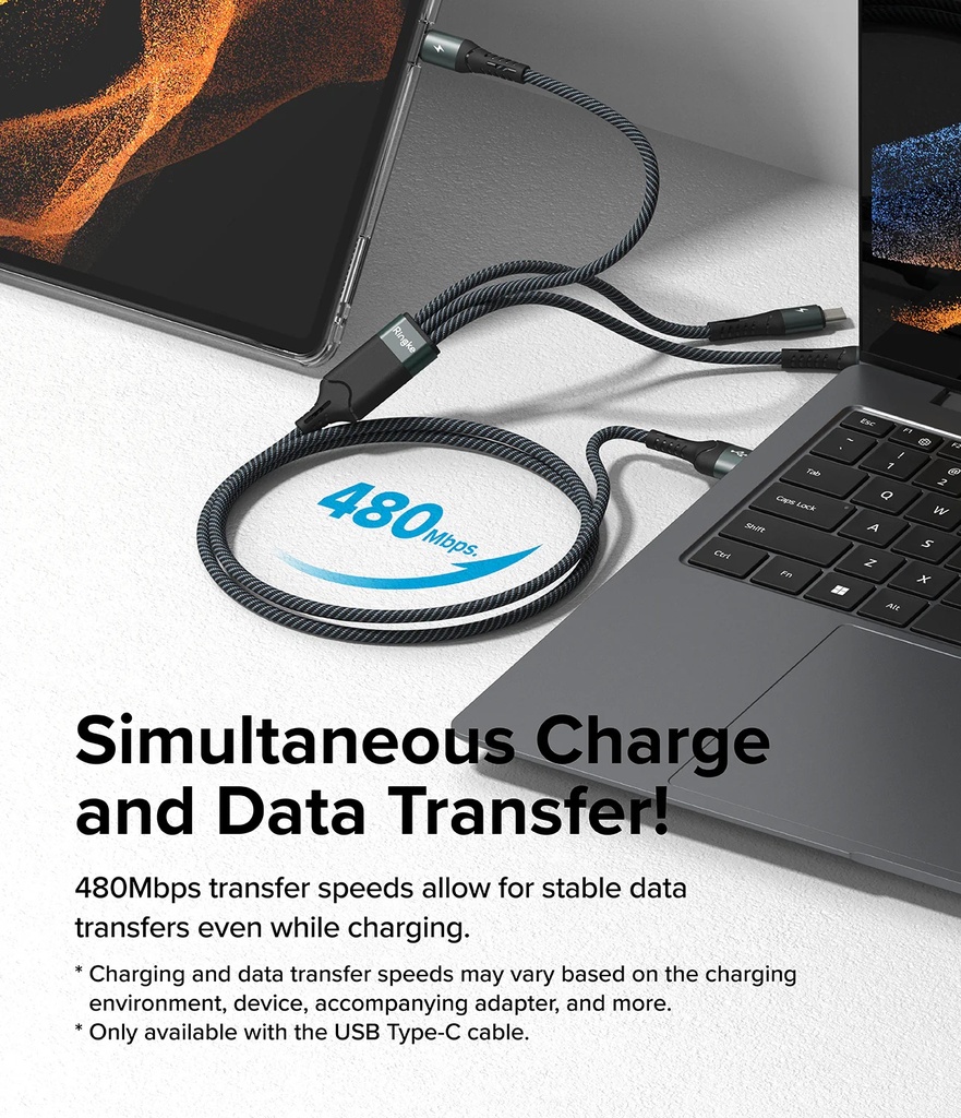 Ringke 3-in-1 Fast Charging Multi Cable