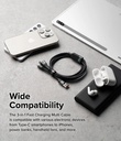 Ringke 3-in-1 Fast Charging Multi Cable