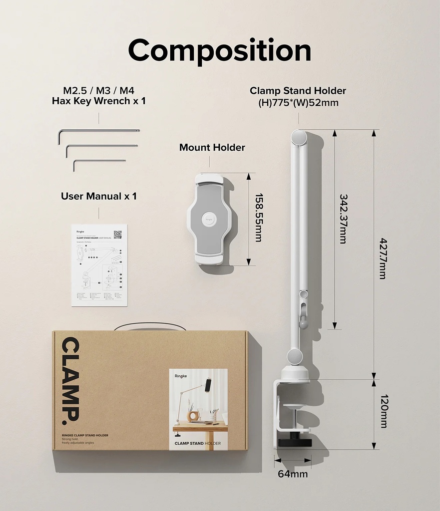 Ringke Clamp Stand Holder