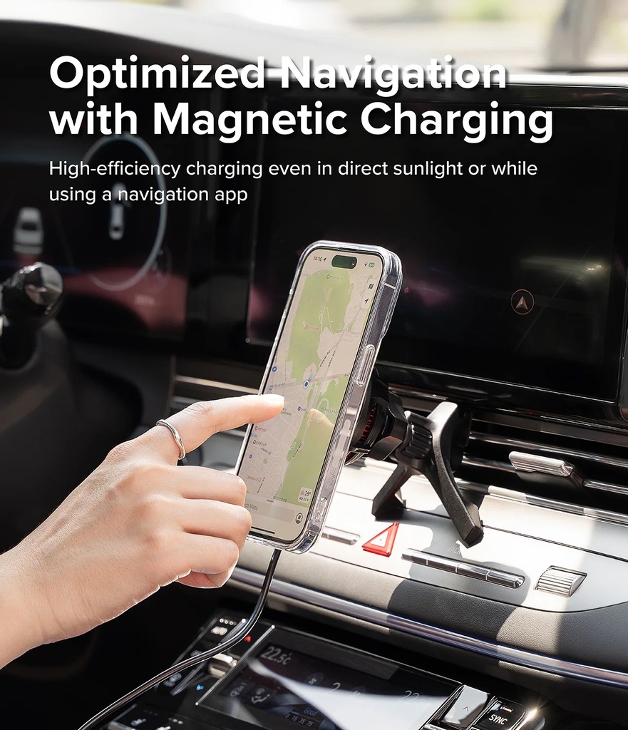 Ringke Qi2 Peltier Magnetic Car Charger Mount