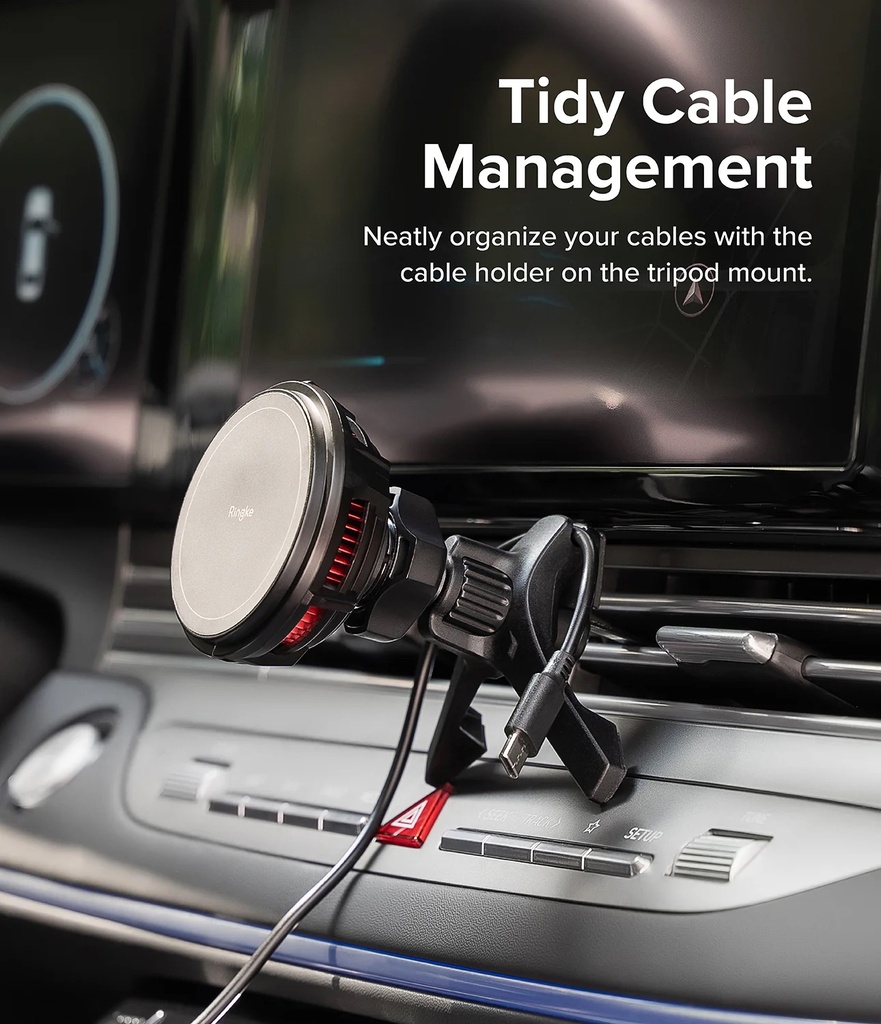 Ringke Qi2 Peltier Magnetic Car Charger Mount