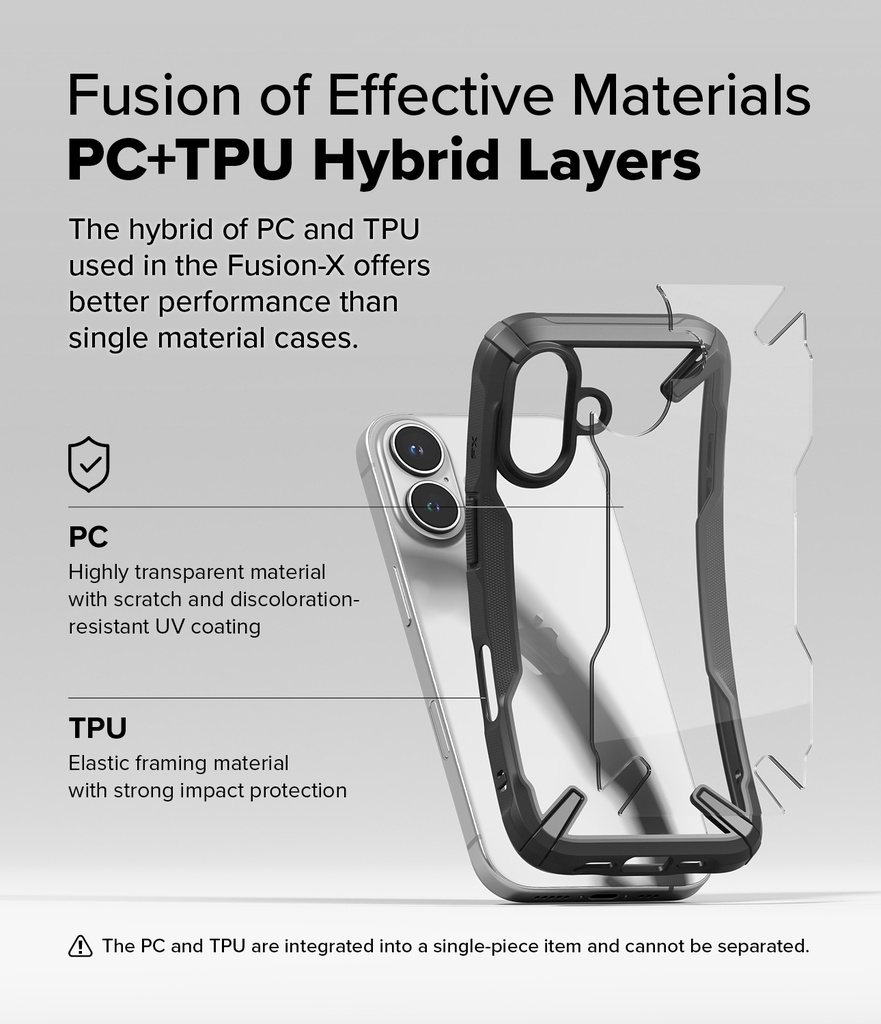 iPhone 16 Plus | Funda Ringke Fusion X