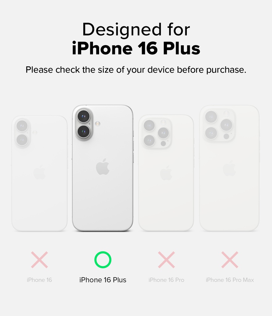 iPhone 16 Plus | Funda Ringke Fusion X