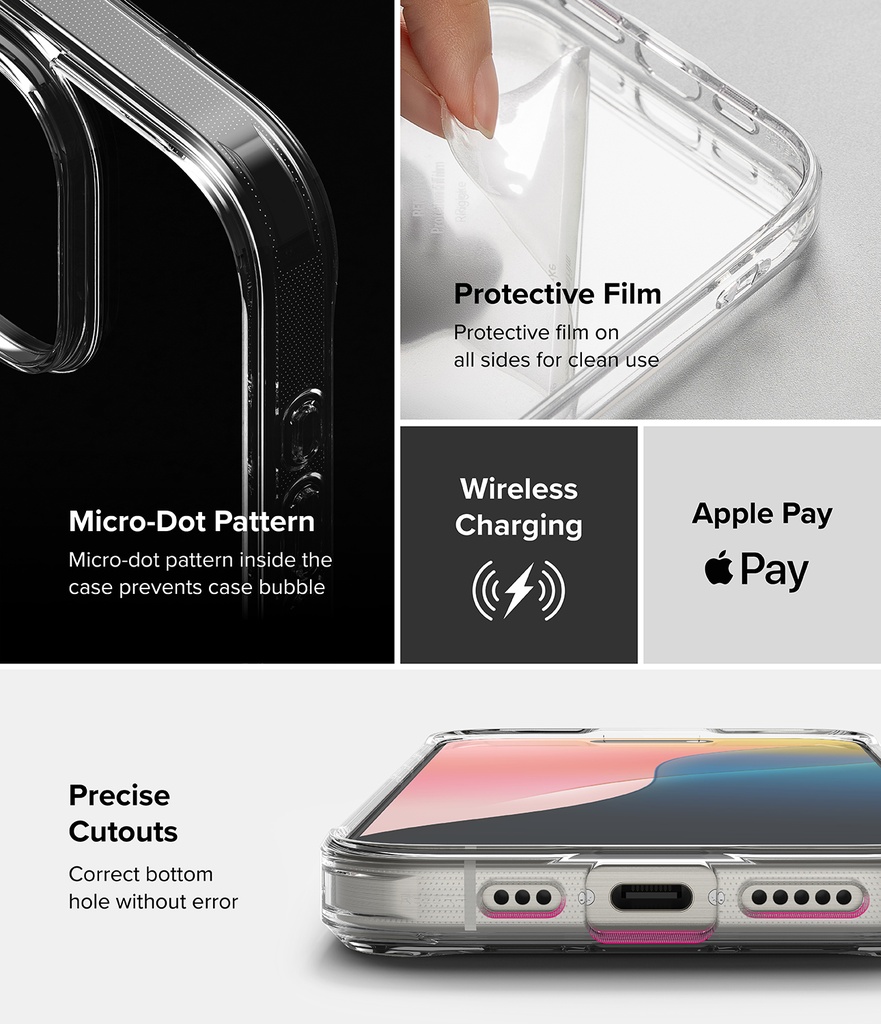 iPhone 16 Pro Max | Funda Ringke Fusion