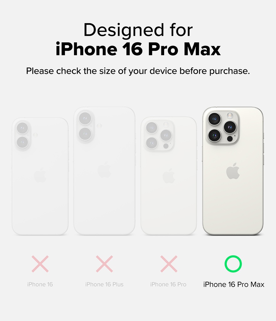 iPhone 16 Pro Max | Funda Ringke Fusion