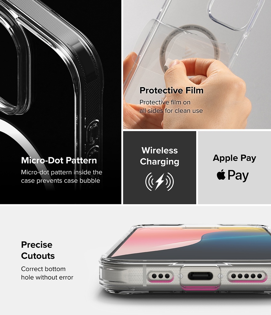 iPhone 16 Pro Max | Funda Ringke Fusion Magnetic