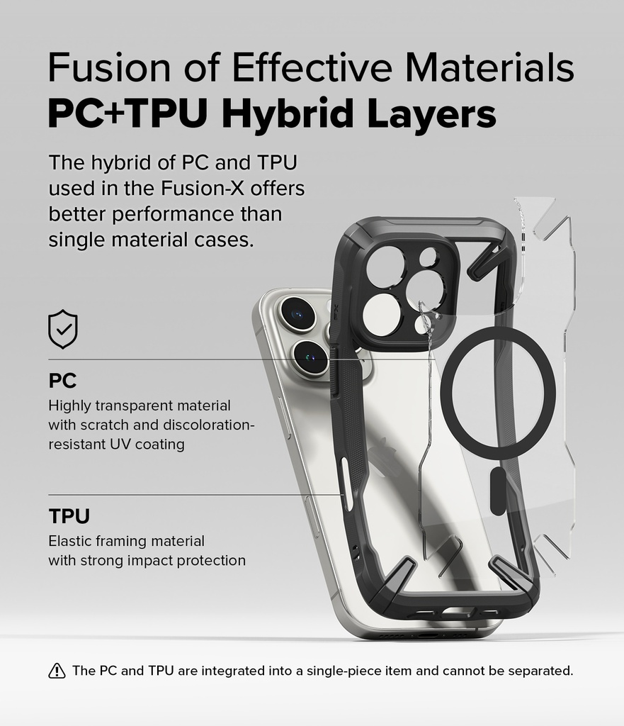 iPhone 16 Pro Max | Funda Ringke Fusion X Magnetic