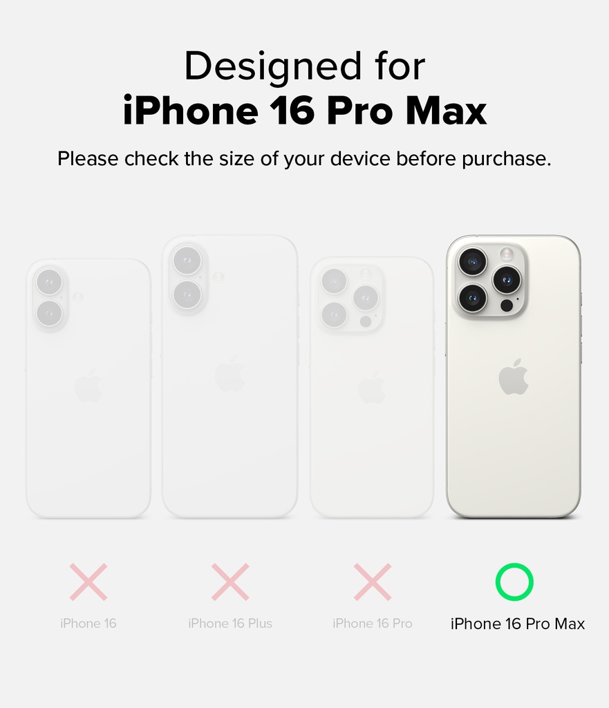 iPhone 16 Pro Max | Funda Ringke Fusion X Magnetic
