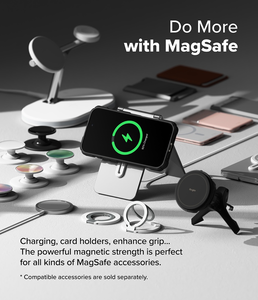 iPhone 16 Pro Max | Funda Ringke Rugged Gear Magnetic