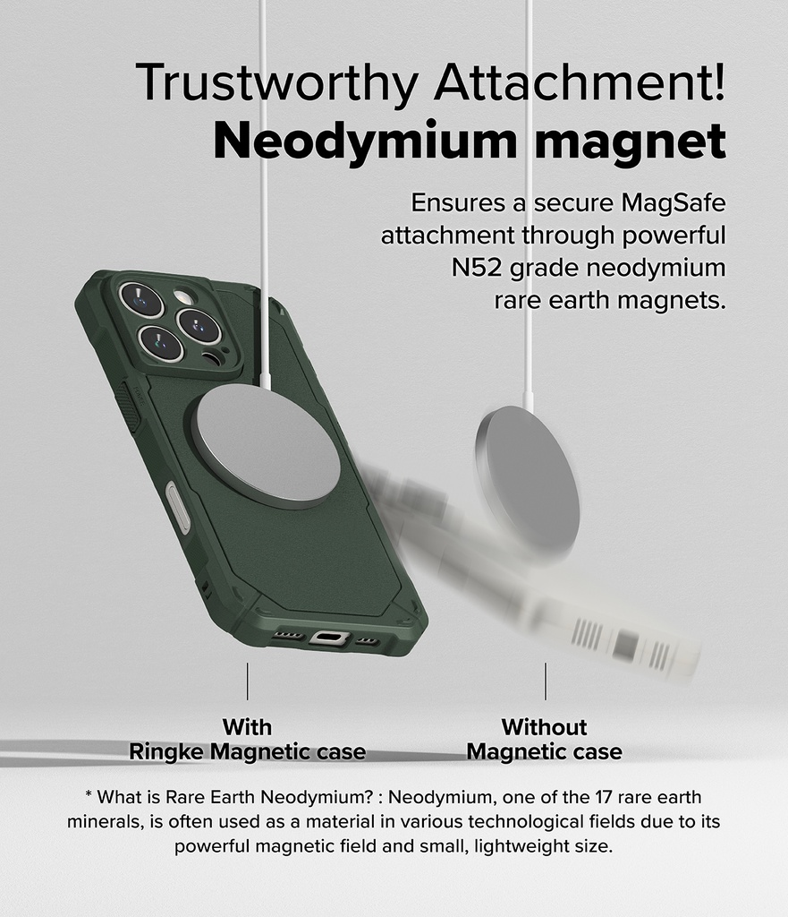 iPhone 16 Pro Max | Funda Ringke Rugged Gear Magnetic