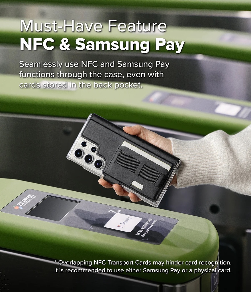 Samsung Galaxy S25 Ultra / S24 Ultra / S23 Ultra | Funda Ringke Folio Grip Wallet Magnetic