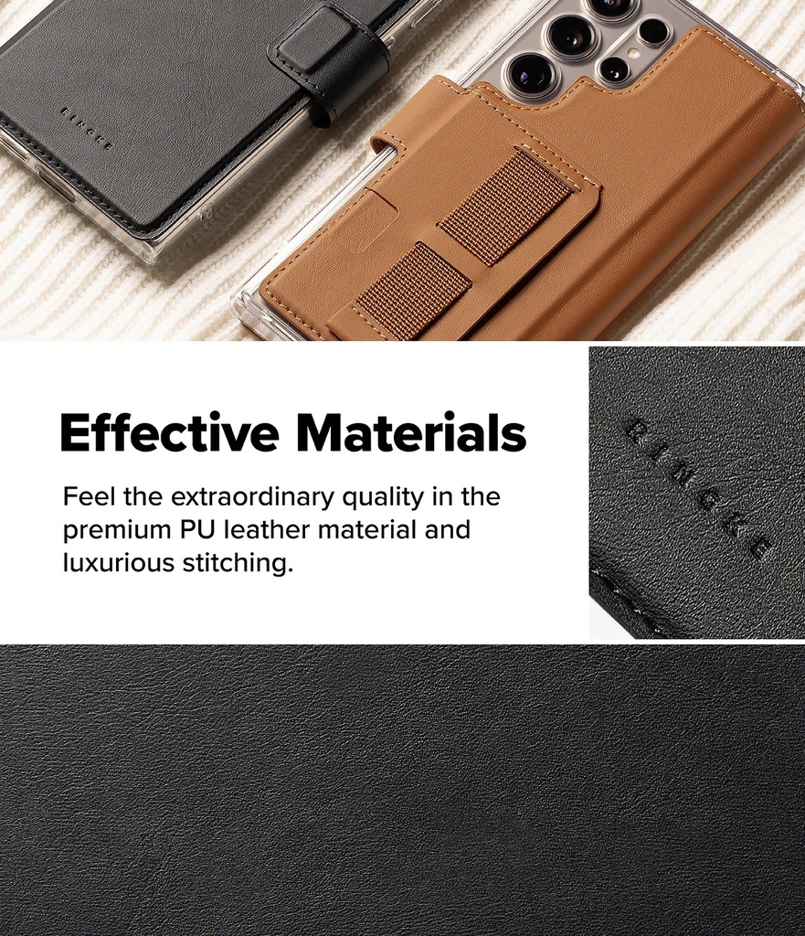 Samsung Galaxy S25 Ultra / S24 Ultra / S23 Ultra | Funda Ringke Folio Grip Wallet Magnetic