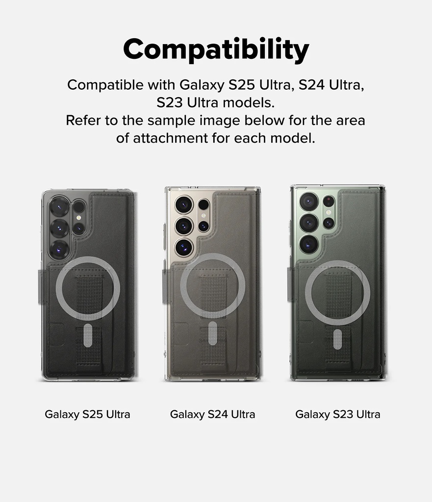 Samsung Galaxy S25 Ultra / S24 Ultra / S23 Ultra | Funda Ringke Folio Grip Wallet Magnetic