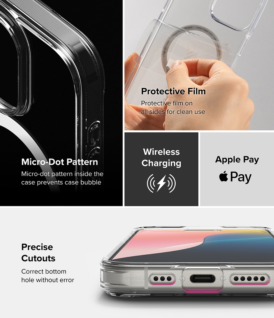 iPhone 16 Pro | Funda Ringke Fusion Magnetic