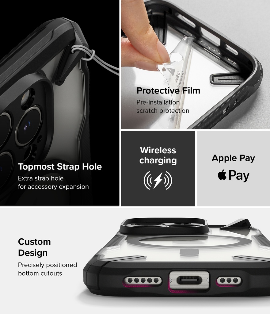iPhone 16 Pro | Funda Ringke Fusion X Magnetic
