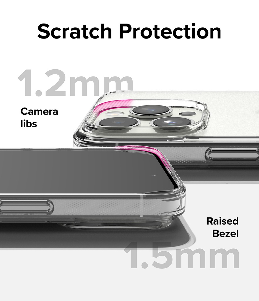 RINGKE Fusion Clear para Apple iPhone 15 Pro