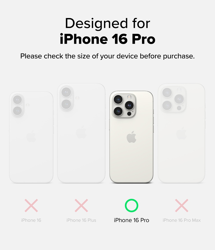 iPhone 16 Pro | Funda Ringke Rugged Gear