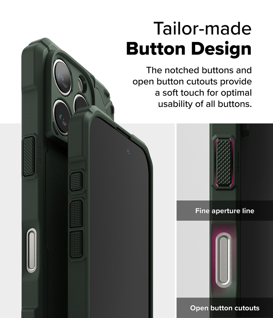 iPhone 16 Pro | Funda Ringke Rugged Gear