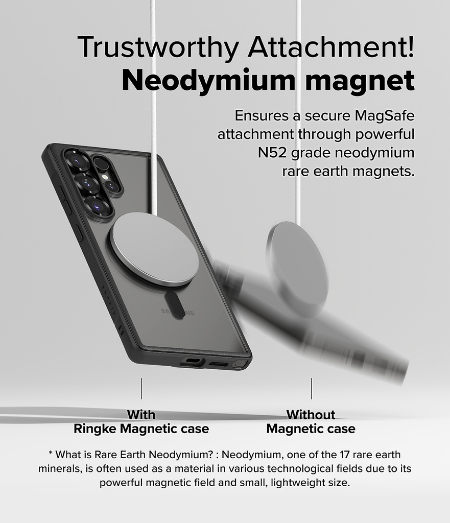 Samsung Galaxy S25 Ultra | Funda Ringke Fusion Bold Magnetic