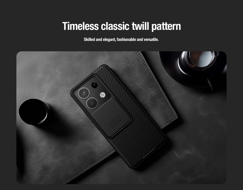 NILLKIN CamShield Pro para Redmi Note 13 Pro 5G / POCO X6 5G