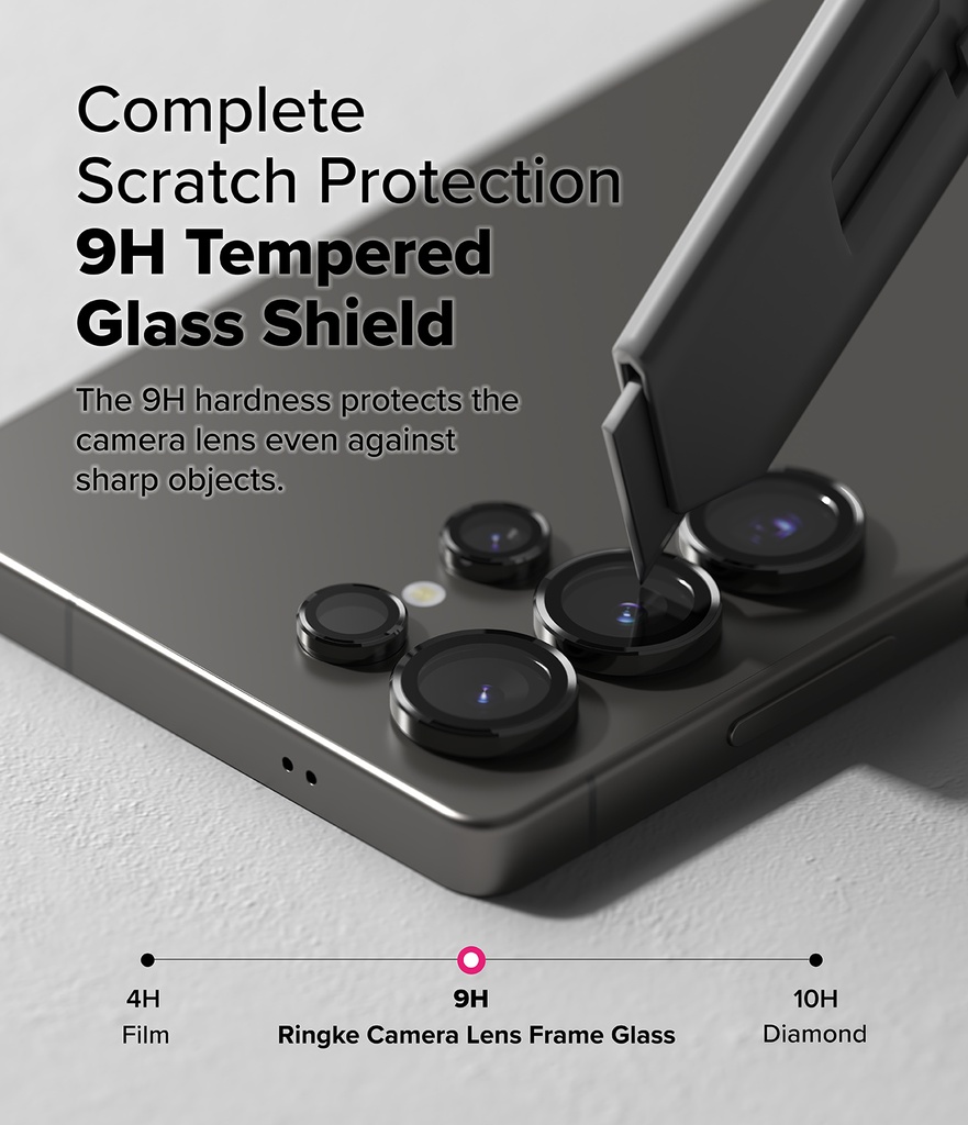 Samsung Galaxy S25 Ultra | Vidrio Templado Ringke Camera Lens Frame Glass (pack de 2)