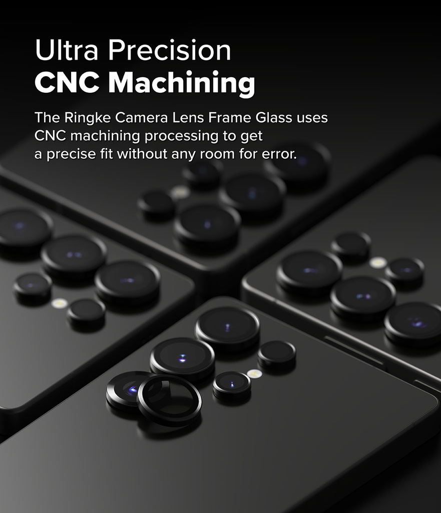 Samsung Galaxy S25 Ultra | Vidrio Templado Ringke Camera Lens Frame Glass (pack de 2)