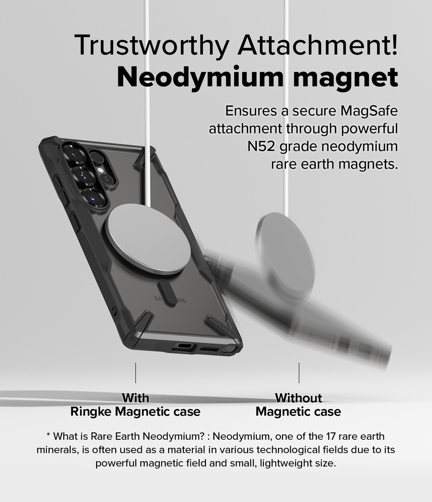 Samsung Galaxy S25 Ultra | Funda Ringke Fusion X Magnetic