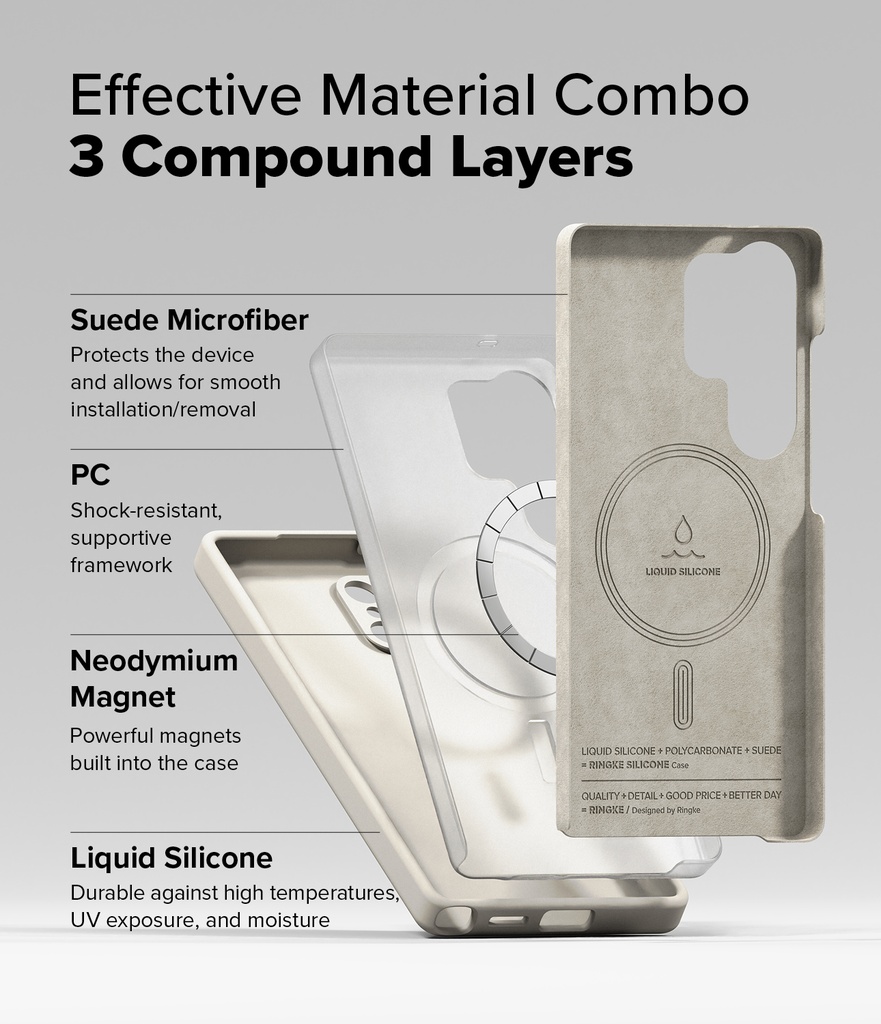 Samsung Galaxy S25 Ultra | Funda Ringke Silicone Magnetic