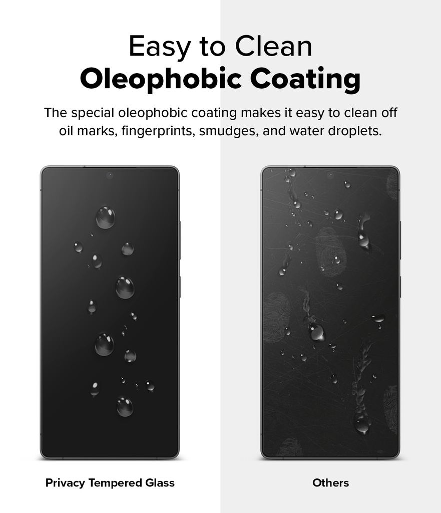 Samsung Galaxy S25 Ultra | Vidrio Templado Ringke Easy Slide Privacy (pack de 2)
