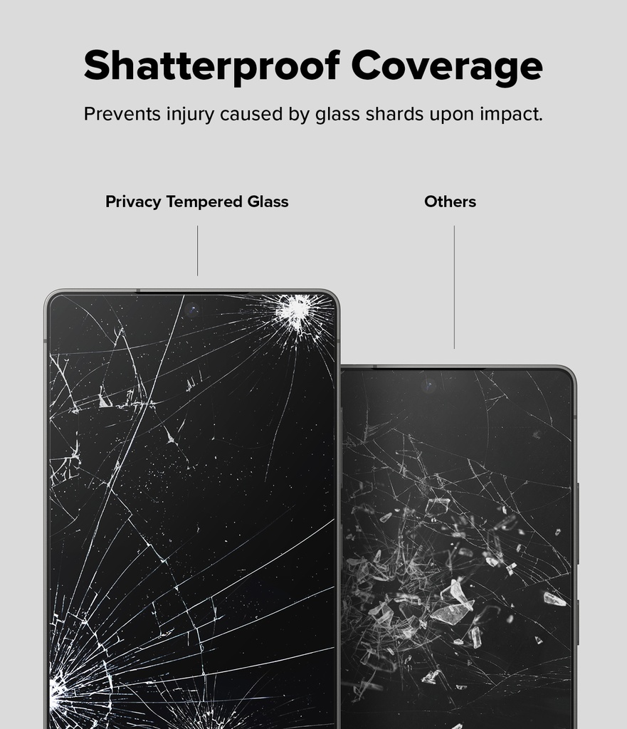 Samsung Galaxy S25 Ultra | Vidrio Templado Ringke Easy Slide Privacy (pack de 2)