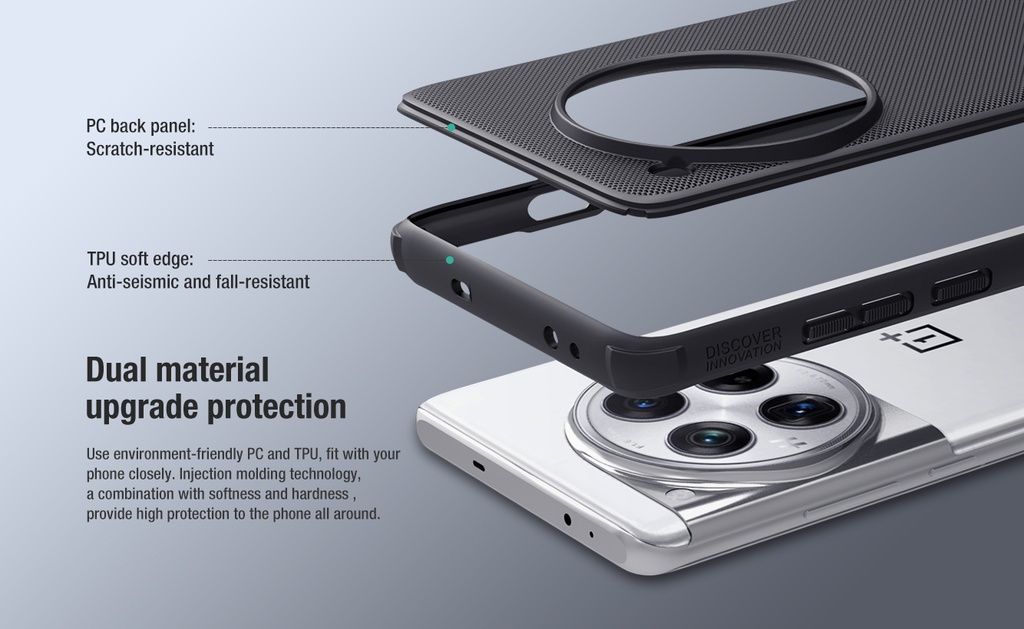 NILLKIN Super Frosted Shield Pro para OnePlus 12