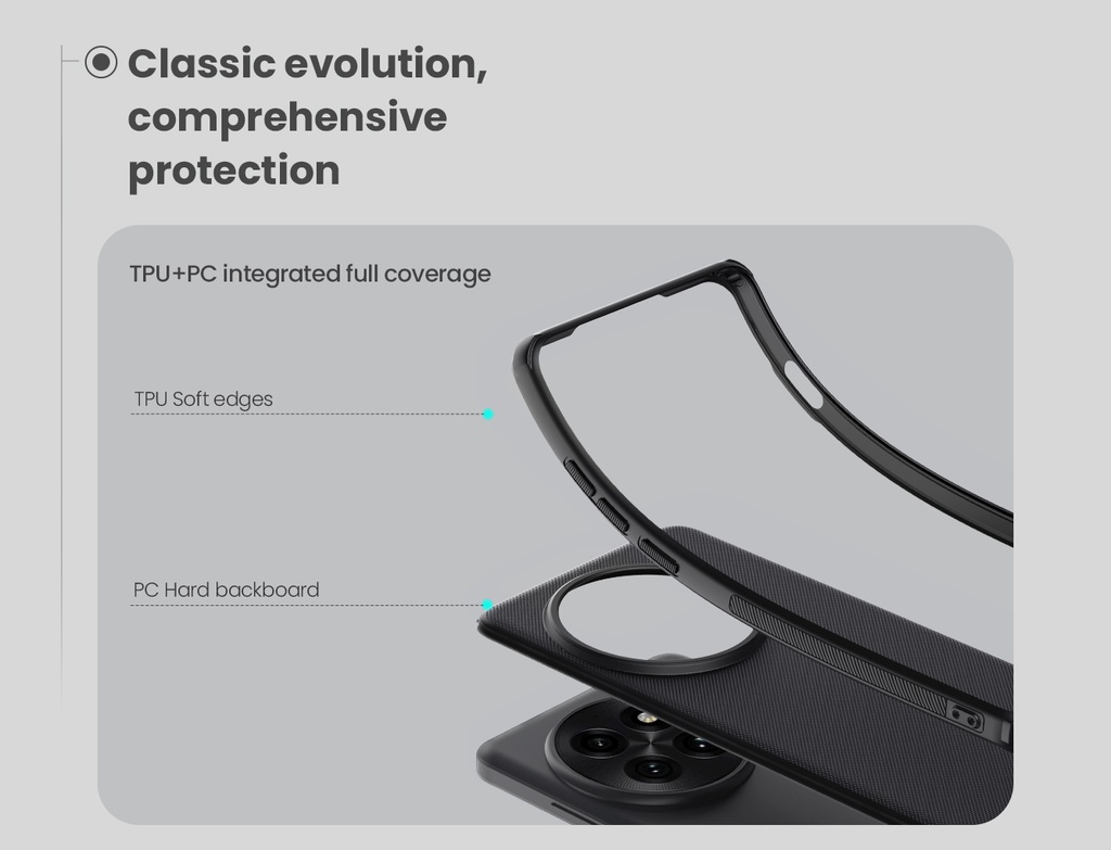 OnePlus 13 | Funda Nillkin Super Frosted Shield Pro