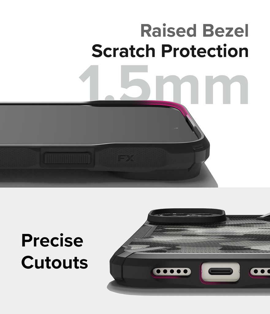 Ringke Fusion X Camo - iPhone 15 Plus