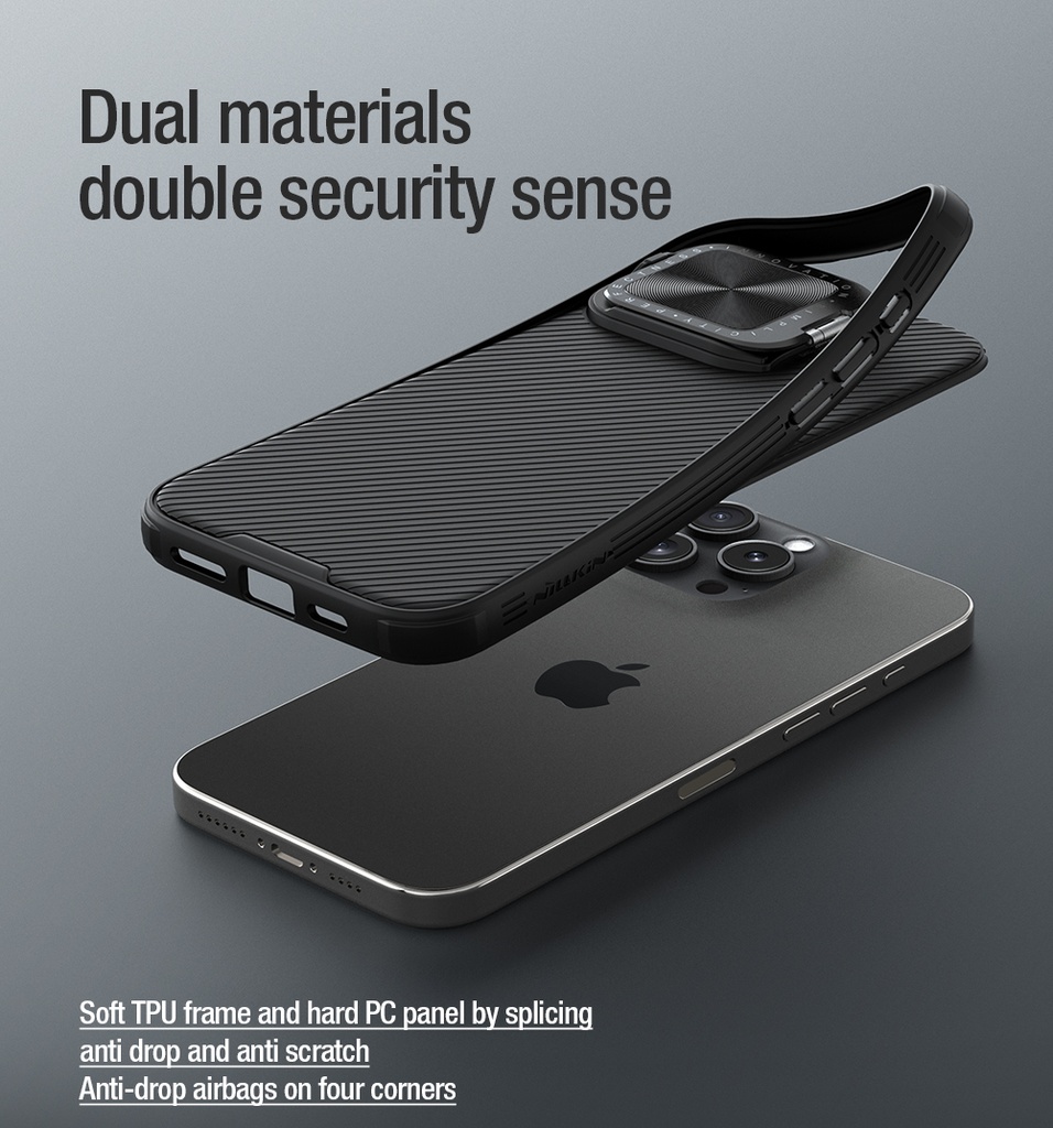 iPhone 16 Pro Max | Funda Nillkin CamShield Prop Case