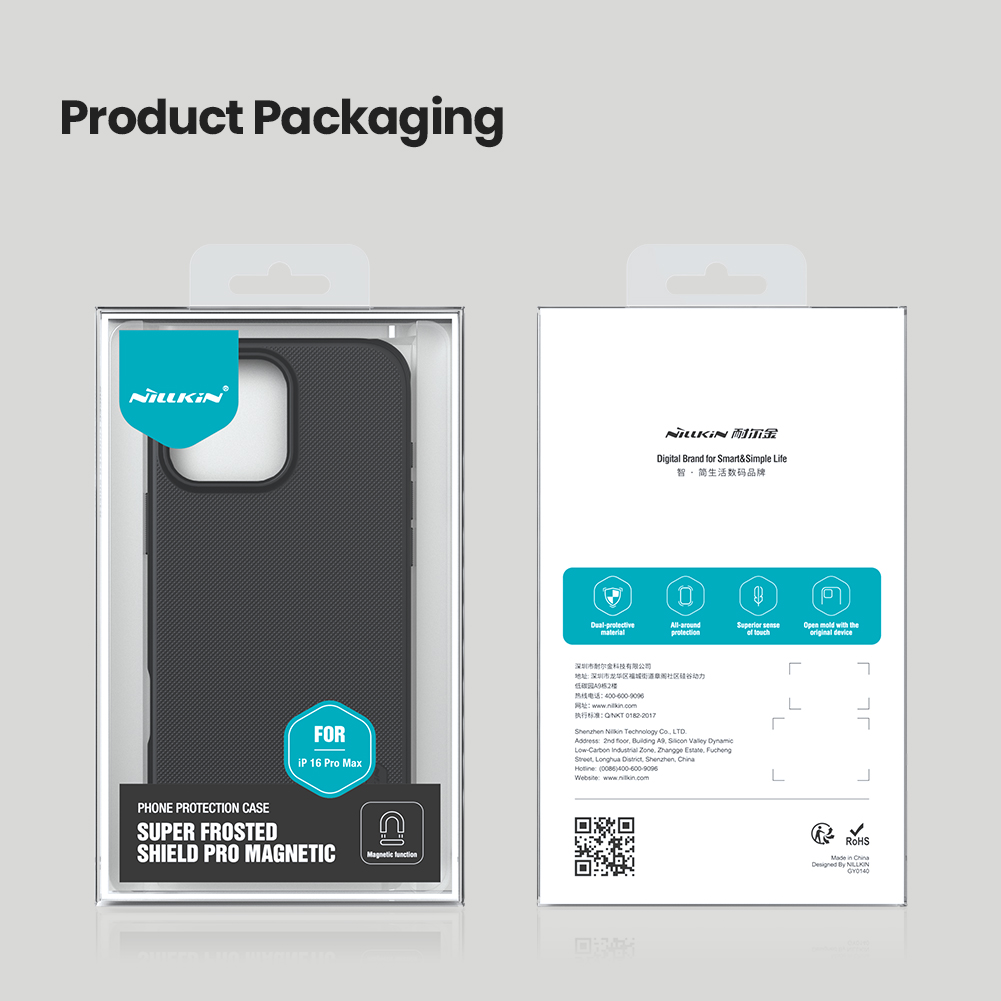 iPhone 16 Pro Max | Funda Nillkin Super Frosted Shield Pro Magnetic Case