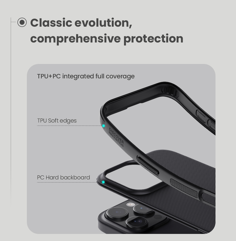iPhone 16 Pro Max | Funda Nillkin Super Frosted Shield Pro