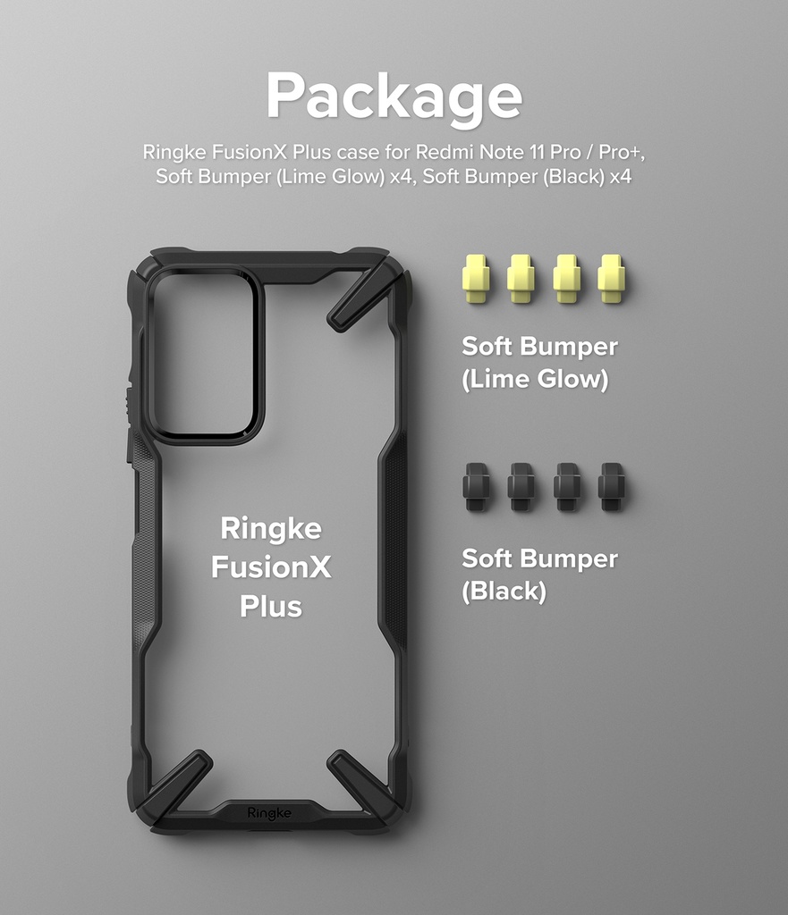 RINGKE Fusion X+ Camo para Redmi Note 11 Pro Plus